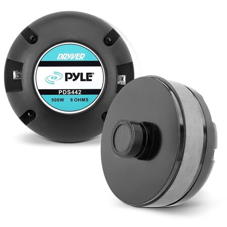 Pyle 1.75" Titanium Horn Driver 8 Ohm 1-3/8" X 18 Tpi PDS442
